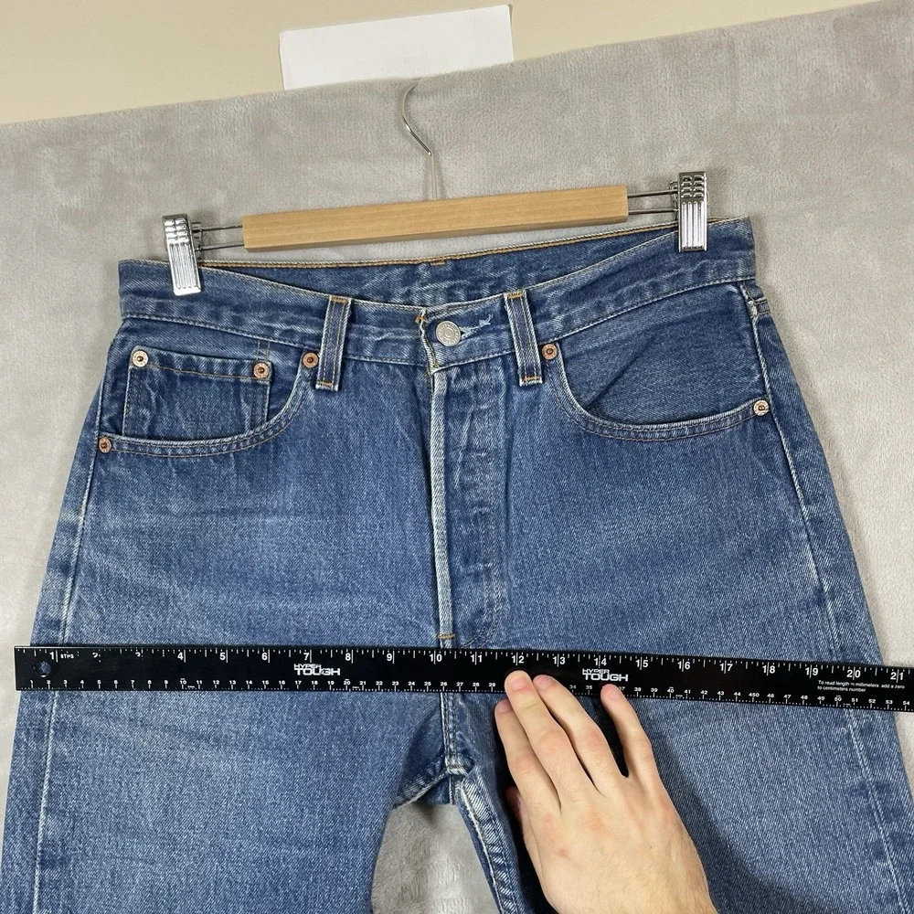 Vtg Levis 501xx Jeans Men 32x34 (fit 31x30.5) 501-0000 Made in USA 90s Excellent